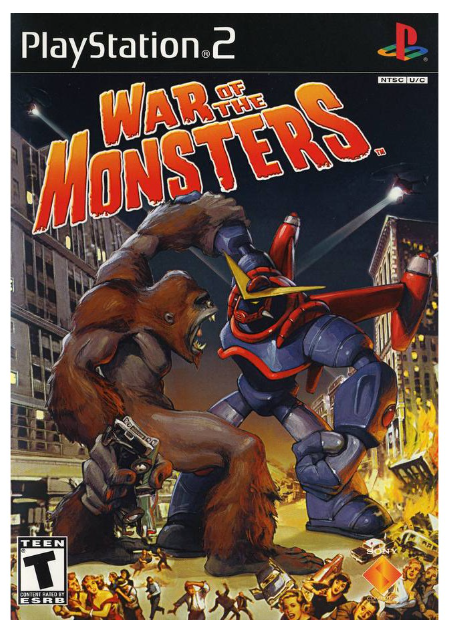 TM99-War of the Monsters ps2 แผ่นเกมส์PS2 เกมเพล2 เกมplay2