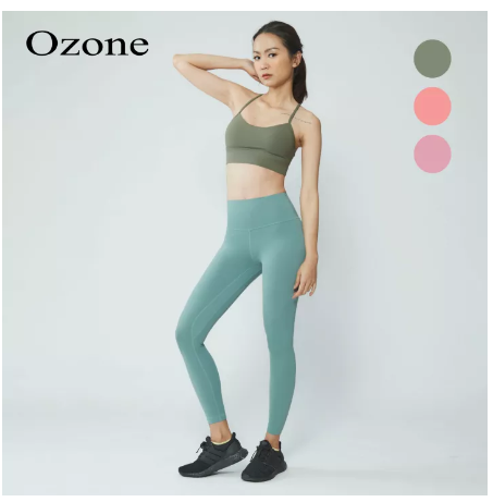 SF61-OZONE SPORT BRA AND LEGGING เซ็ทคู่ ชุดออกกำลังกาย สปอร์ตบรา รุ่น WT2007 และ เลกกิ้ง รุ่น WP5007