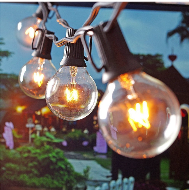 TH06-6 m 20 leds สายไฟลูกบอลใสสําหรับตกแต่งสวน