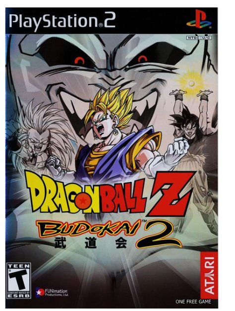 TM52-DragonBall Z Budokai 2 ps2 แผ่นเกมส์ps2 ps2 เกมเพล2 เกมดราก้อนบอลยอดฮิต