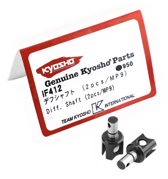 RT198-อะไหล่ถ้วยโลหะ IF412 สําหรับอัพเกรดรถบังคับ Kyosho INFERNO MP9 MP10 1/8 2 ชิ้น