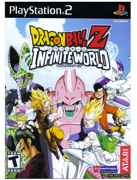 TM55-DragonBall Z Infinite World แผ่นเกมส์ps2 เกมเพล2 เกมดราก้อนบอลยอดฮิต