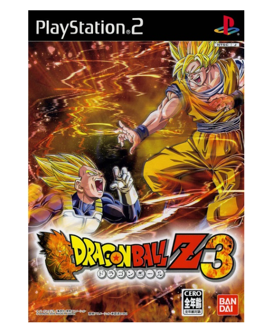 TM59-แผ่นเกมส์PS2 Dragon Ball Z3 PS2 (Japan) เกมเพล2 Dragonball3 ps2