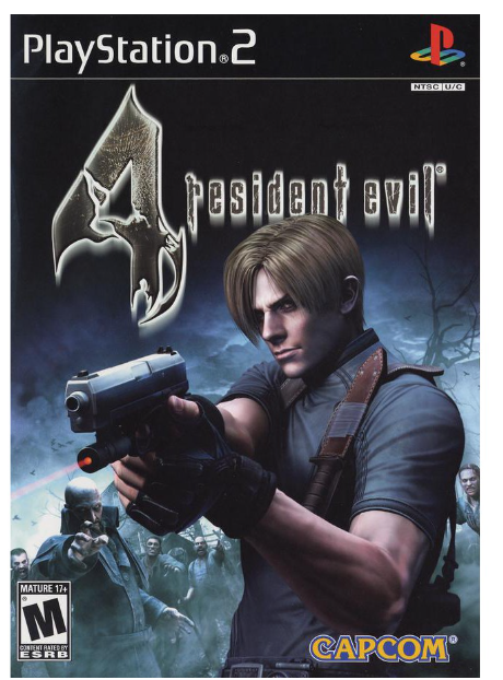 TM94-  แชร์:   Favorite (28) Resident Evil 4 ps2 แผ่นไรท์ เกมPS2 เกมเพทู แนวยิงผีชีวะ เกมยิงผีดิบ resident4