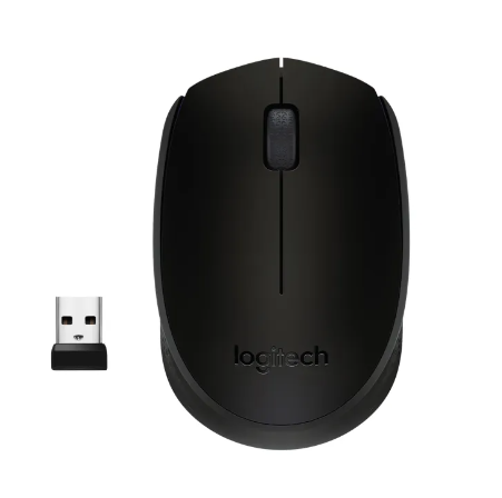 PD118-Logitech M170 Wireless Mouse (เมาส์ไร้สายราคาประหยัด รูปทรงกะทัดรัด เชื่อมต่อแบบ Plug and Play ด้วย USB )